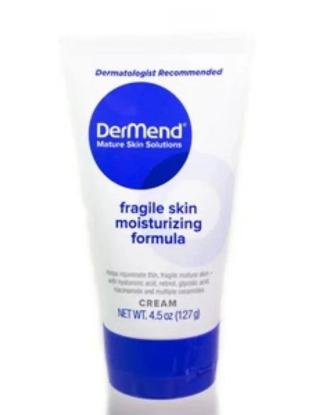 DerMend Fragile Skin Moisturizing Formula Cream 4.5 Oz.